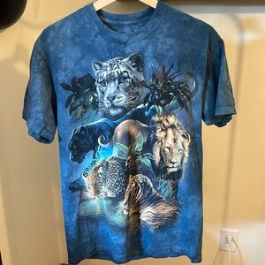 Big Cats Tie Dye Tee
